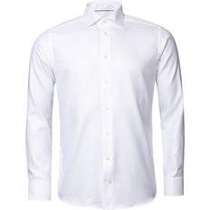 Eton Contemporary Textured Twill Shirt - Hvit