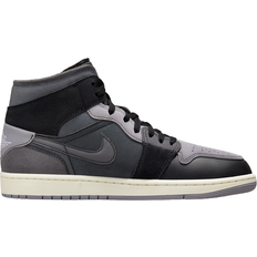 Nike Air Jordan 1 Mid SE - Black/Cement Grey/Light Graphite/Sail