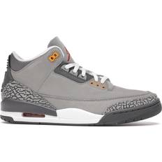 Nike air jordan 3 retro Nike Air Jordan 3 Retro M - Silver/Light Graphite/Orange Peel/Sport Red