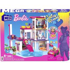 Barbie Muñecas y Casas de Muñecas Mega Construx Barbie Color Reveal Dream House