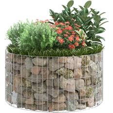 Raised Garden Beds vidaXL Circular Gabion Raised Bed 152017