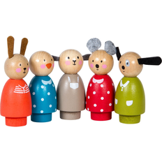 Moulin Roty Wooden Dolls 5pcs