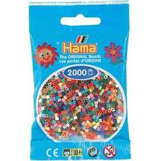 Mini perler Hama Beads Mini Perler Mix 2000 stk