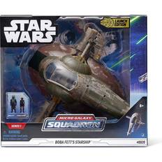 Star Wars Spielsets Jazwares Star Wars Micro Galaxy Squadron Boba Fetts Ship