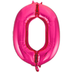 Tal balloner Globos Pink Tal Balloner 41 cm
