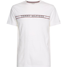 Tommy Hilfiger Tessuto Riciclato Magliette Tommy Hilfiger Signature Tape Logo T-shirt