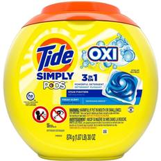 Tide Simply Pods Plus Oxi Liquid Laundry Detergent 55pcs