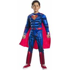 Superman dräkt Maskerad Rubies Kostume til børn Black Line Deluxe Superman