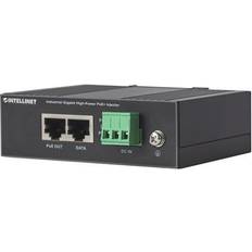High power bluetooth Intellinet Industrial High-Power Injector, 1 x 30 W Port, IEEE 802.3at/af Power over Metal Housing Strøminjektor Ekstern Sort > På fjernlager, levevering hos dig 26-10-2022