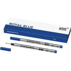 Montblanc Pennetilbehør Montblanc Rollerballmine Royal Blue F 2 Stk