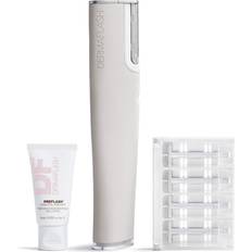 Dermatologiskt testad Ansiktsborstar Dermaflash Luxe Anti-Ageing, Exfoliation Peach Fuzz Removal Device