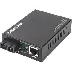 Convertisseurs multimédia Intellinet 508209, Gigabit PoE, Media Converter 508209