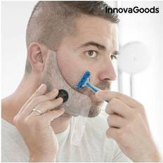 Navajas y Hojas de afeitar InnovaGoods Plantilla para Afeitado de Barba Hipster Barber