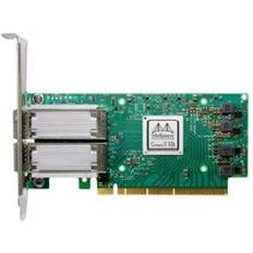 Nvidia Mellanox ConnectX-6 Dx MCX623106AN-CDAT Netzwerkadapter (PCI Express 4.0 x16) Netzwerkkarte, Grün