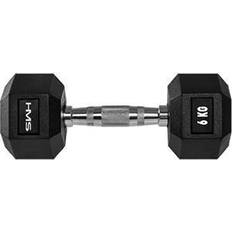 HMS Dumbbell Hex Pro black-silver 6 kg (17-66-112)