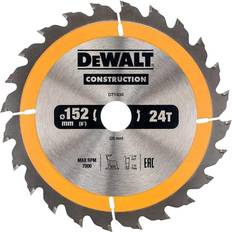 Dewalt DT1930 Circular Construction 24 Teeth 152x20 mm Saw Blade