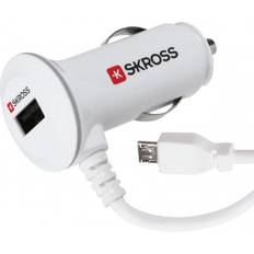 Skross Batterier & Opladere Skross Midget PLUS Micro USB-biloplader