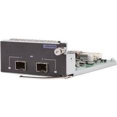 Convertisseurs multimédia HPE E 2-port 10GbE SFP+ Module - Module d'extension - 10Gb Ethernet x 2 - pour 5130, 5130 24, 5130 48, 5510, 5510 24, 5510 48