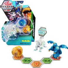 Bakugan Juguetes Bakugan Evolutions Starter Pack de 3, Howlkor Ultra con Neo Pegatrix y Trox, figuras de acción coleccionables, a partir de 6 años