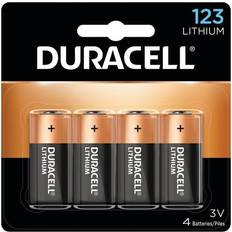 Batteries & Chargers Duracell Ultra Lithium DL123A Batteries, 4-Pack