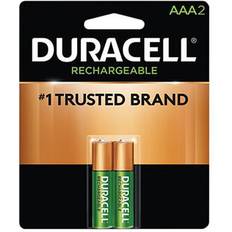 Duracell rechargeable batteries Duracell Rechargeable NiMH Batteries, AAA, 2/PK