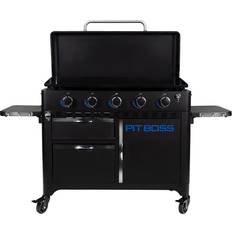 Enclosed Lid Grills Pit Boss 5-Burner Ultimate Griddle