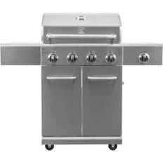 Griddles Kenmore 4-Burner Grill with Searing Side Burner PG-40405SOLSteel