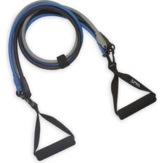 Resistance Band Kit 3-in-1 Exercise Cord Easy Clip Bands, Comfort Foam Handles, Exercise Guide Included