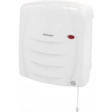 Wall-Mounted Fans Dimplex Downflow Timer Fan Heater IPX4 Splashproof