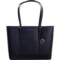 Michael Kors Jet Set Travel Large Saffiano Leather Tote Bag - Black