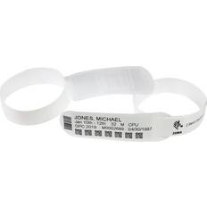 Zebra Hvid Markeringsbånd Zebra Z-Band UltraSoft, adult, white