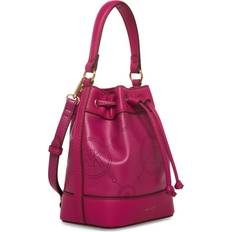 Purple Bucket Bags Anne Klein Women's Perf Ring Logo Bucket Bag - Orchid