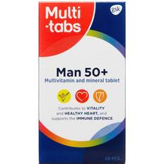 Multi-tabs Tabletter Vitaminer & Mineraler Multi-tabs Man 50+ 60 stk