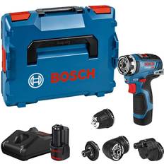 Boormachines en schroevendraaiers Bosch GSR 12V-35 FC (2x 3.0 Ah)