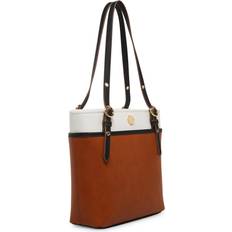 Colorblock AK Perfect Tote Bag - Brown