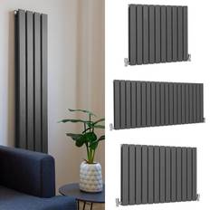 Panel Radiators MonsterShop Anthracite, 1600 Panel Radiators Horizontal Vertical Heater