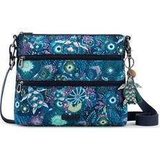 Sakroots Grundläggande Crossbody - Blå
