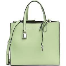 Michael Kors Women's Jacobs Mini Pebbled Leather Crossbody Tote Bag - Grind Mint Green