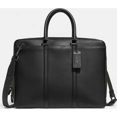 Coach Black Briefcases Coach Metropolitan Slim Leather Briefcase Black