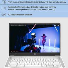 Hp chromebook 14a HP Chromebook 14a-na0240nr Celeron N4120 Quad-core