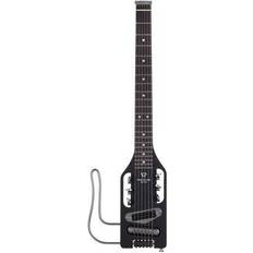 Travel guitar Traveler Ultra-Light Electric Travel Guitar Left Handed Matte Black