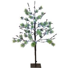 Puleo International 3-ft. Pre-Lit Twig Tree with LED Twinkle Lights, Green Christmas Tree