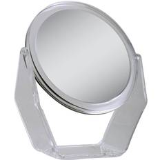 Floor Mirrors Zadro 1X/5X Magnification Swivel Dual-Sided Vanity In Acrylic Acrylic Floor Mirror