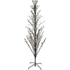 Christmas Decorations Northlight Pre-Lit Cascade Outdoor Halloween Twig Tree Lights, 9' Black Christmas Tree