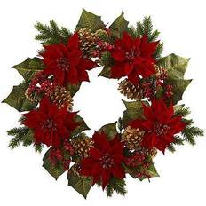 Nearly Natural Poinsettia
