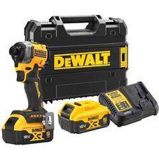 Dewalt 5 ah xr Dewalt Atornillador de impacto DCF850P2 18V XR 1/4" 2 x 5Ah baterías