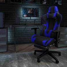 Gaming Chairs Flash Furniture X20 Collection CH-187230-1-BL-GG Blue Reclining Gaming