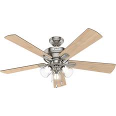 Hunter lights and fans Hunter Fan 52" Crestfield-Brushed Nickel