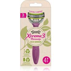 Wilkinson Sword Xtreme 3 Beauty Eco Green X 4 Women's Disposable Engraver