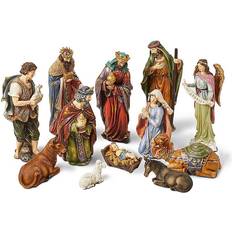 GlitzHome Nativity Figurine 16" 12